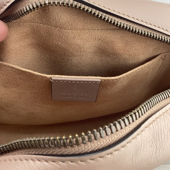 Gucci Marmot Doble G Leather Crossbody Bag with Gold Hardware - Picture 7 of 9